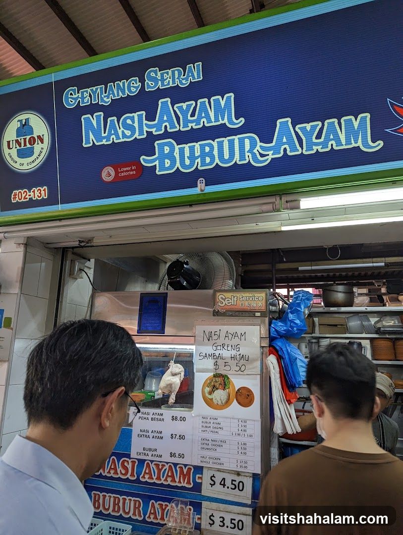 Food Stall Menu