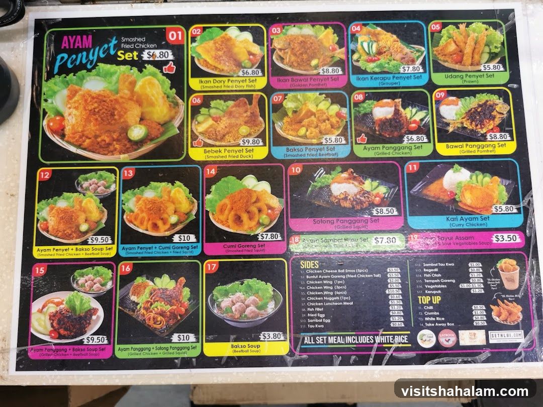 AYAM PENYET