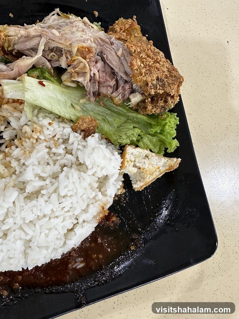 Fried Chicken and Rice