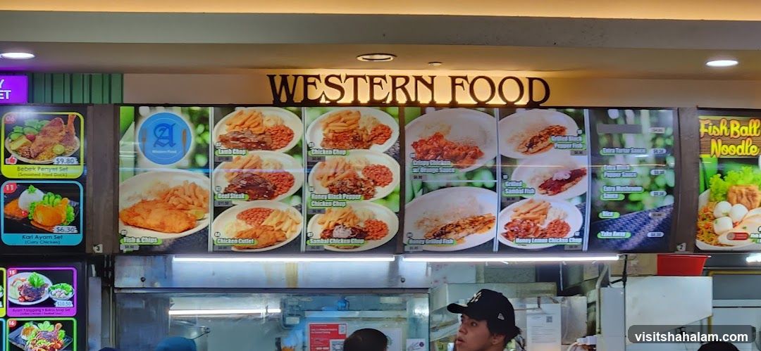 Western Food Menu