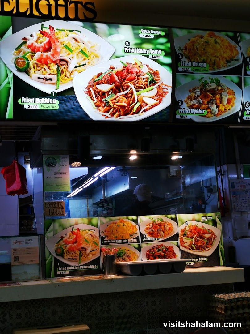 Food Stall Menu