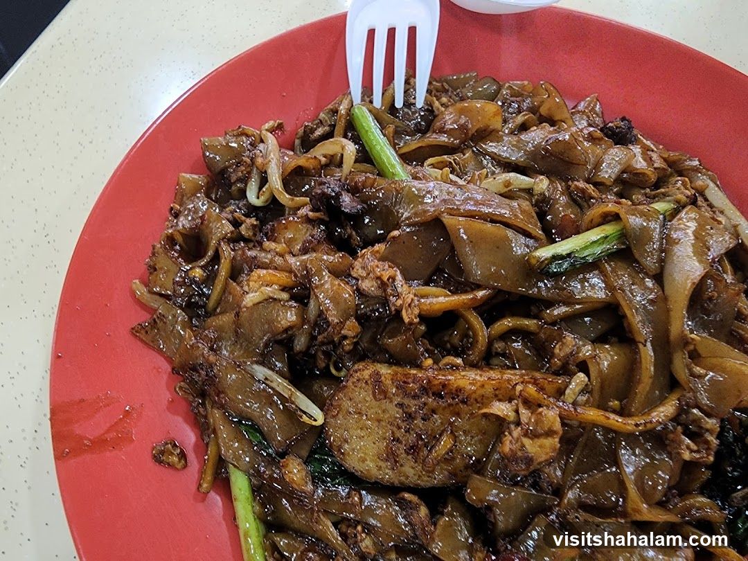 Plate of Stir-Fried Noodles