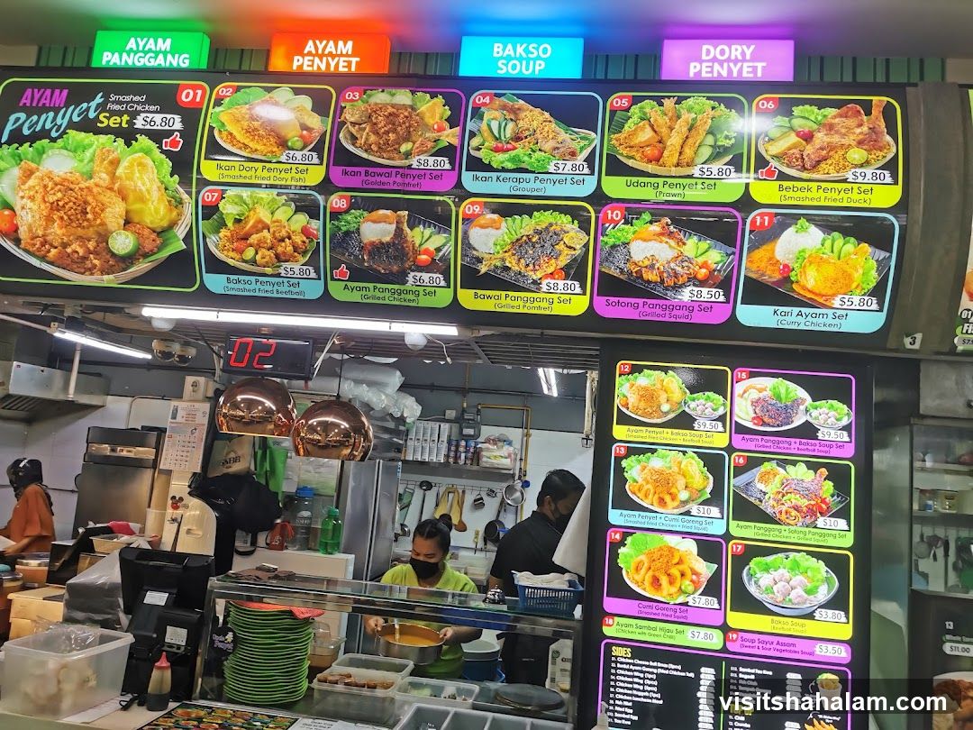 AYAM PANGGANG, AYAM PENYET, BAKSO SOUP, DORY PENYET