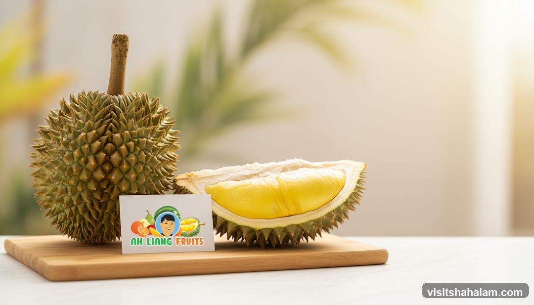 Durian Fruit with Logo