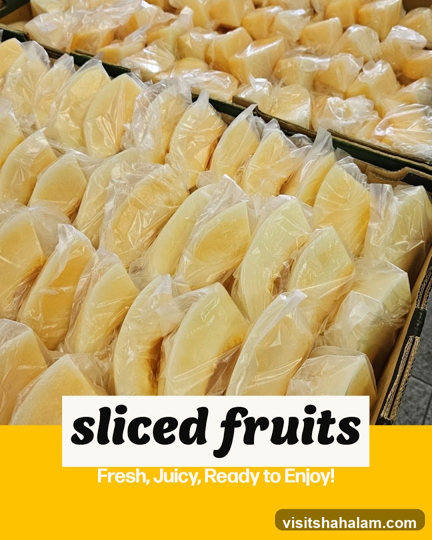 Sliced Fruits