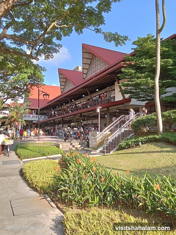 Outdoor Market Scene