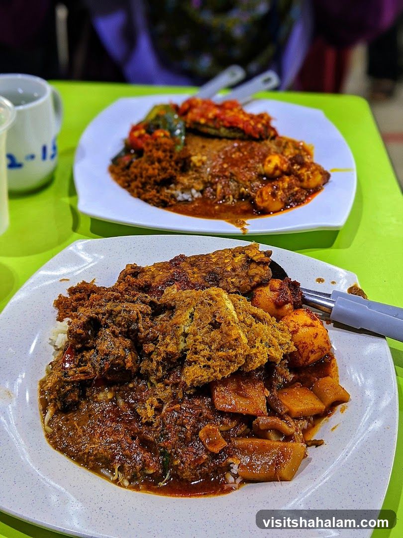 Nasi Campur Plates