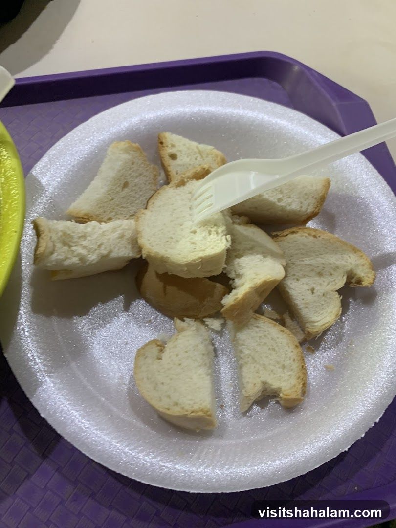 Bread Slices on a Plate