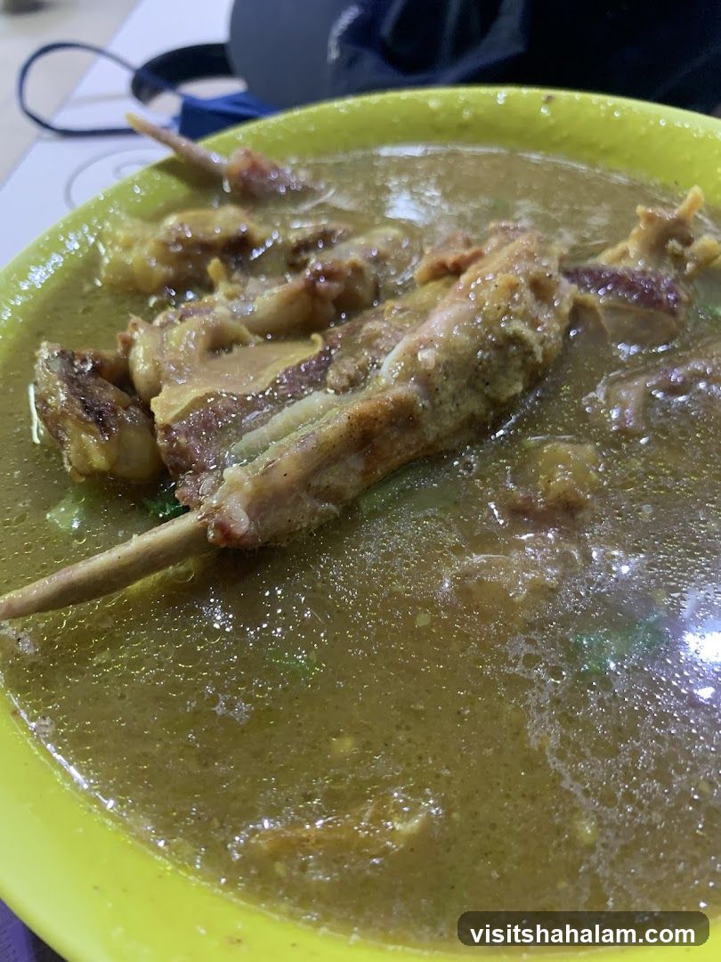 Bowl of Meat Soup