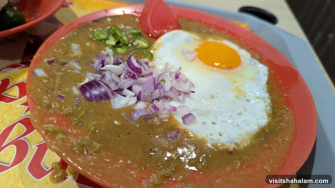 Savory Dish with Fried Egg and Onions