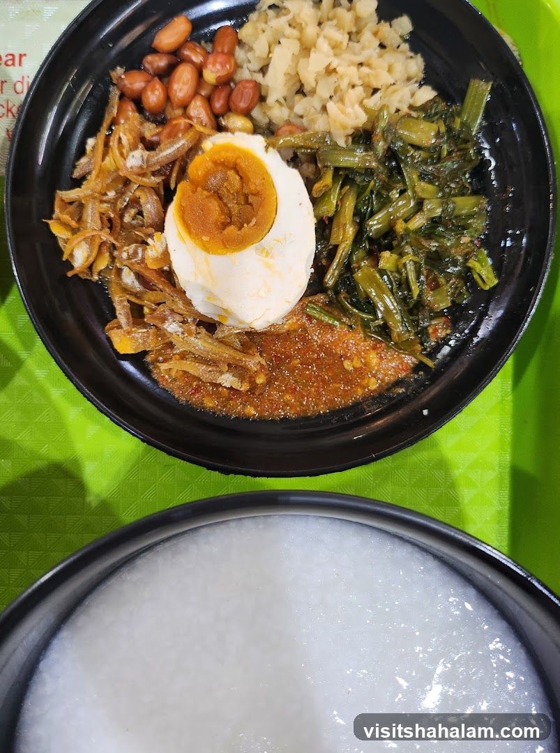 Nasi Lemak and Congee