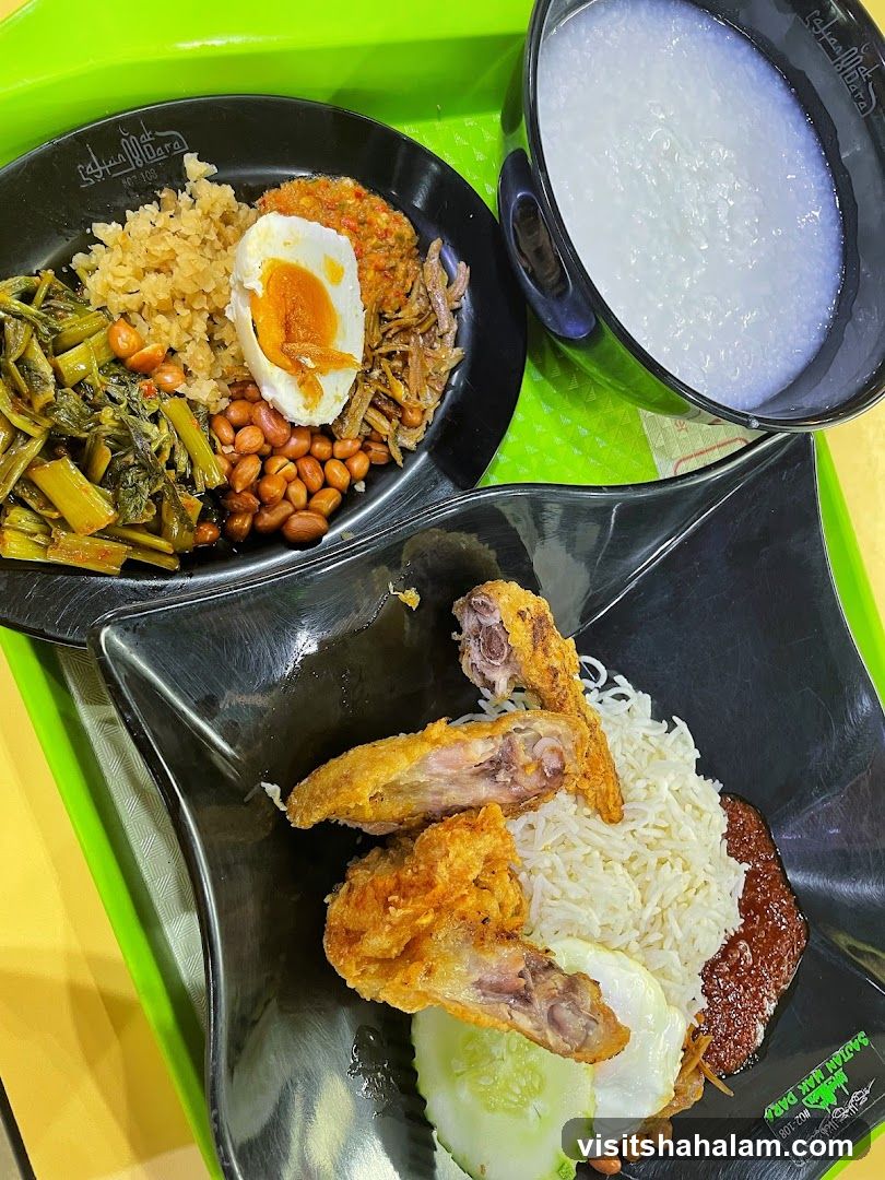Nasi Lemak and Congee