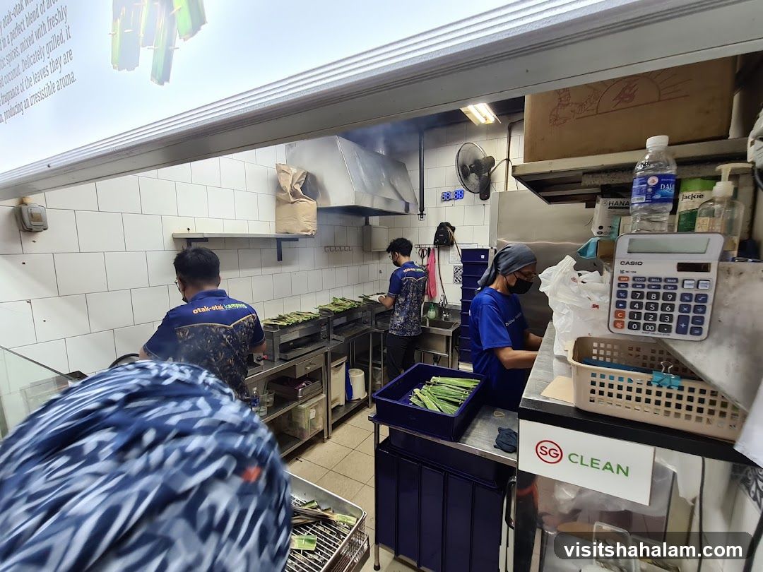 Kitchen Staff Preparing Food