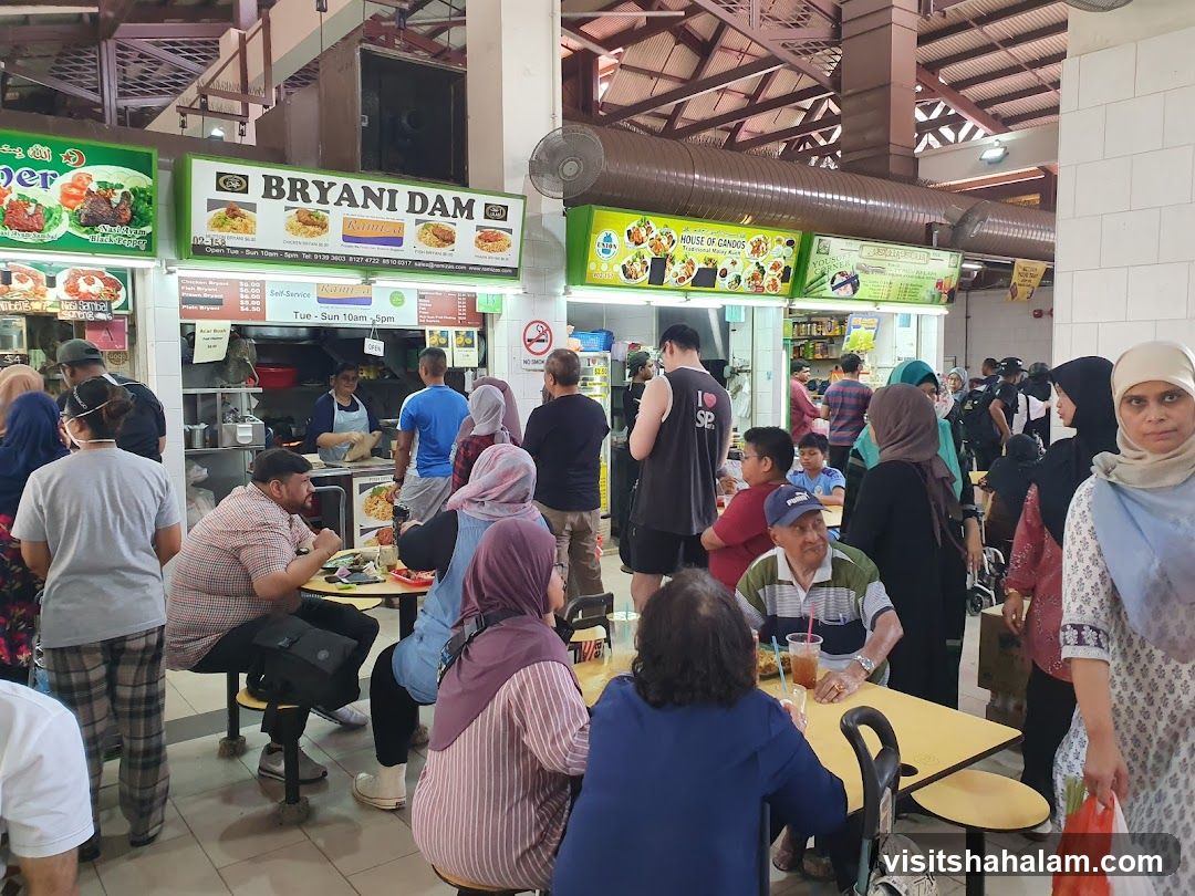 Food Court Scene