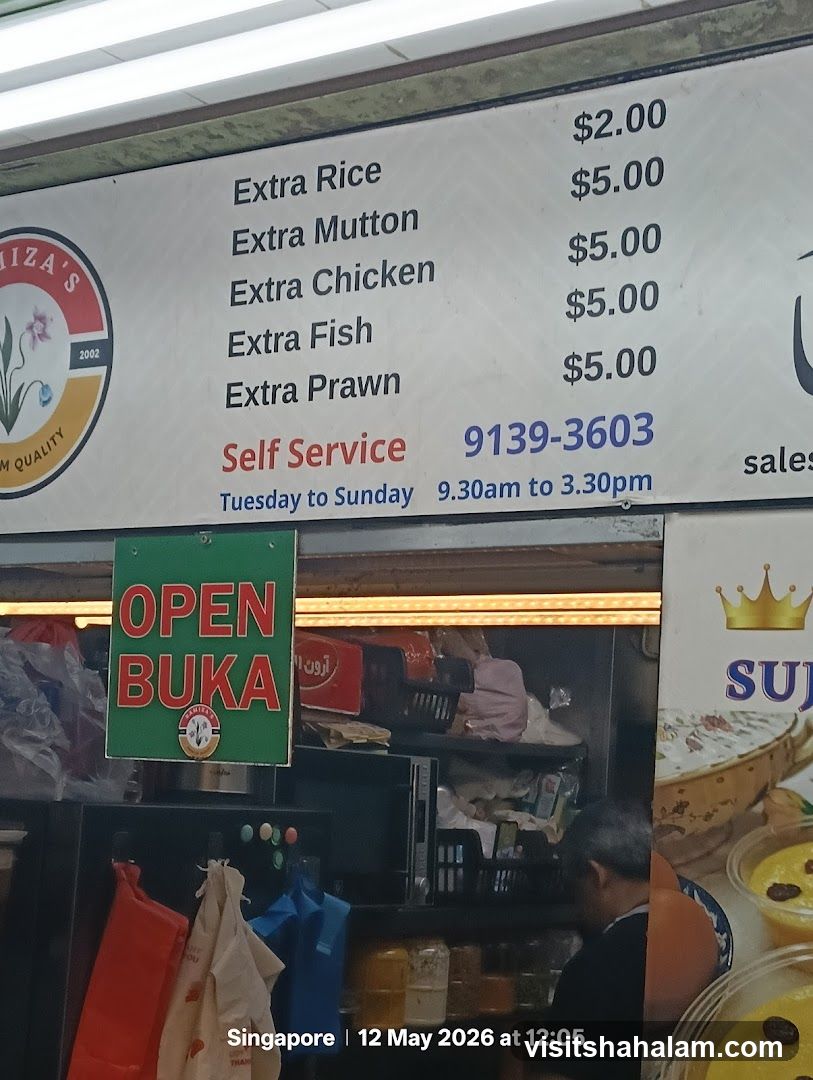 Miza's Menu