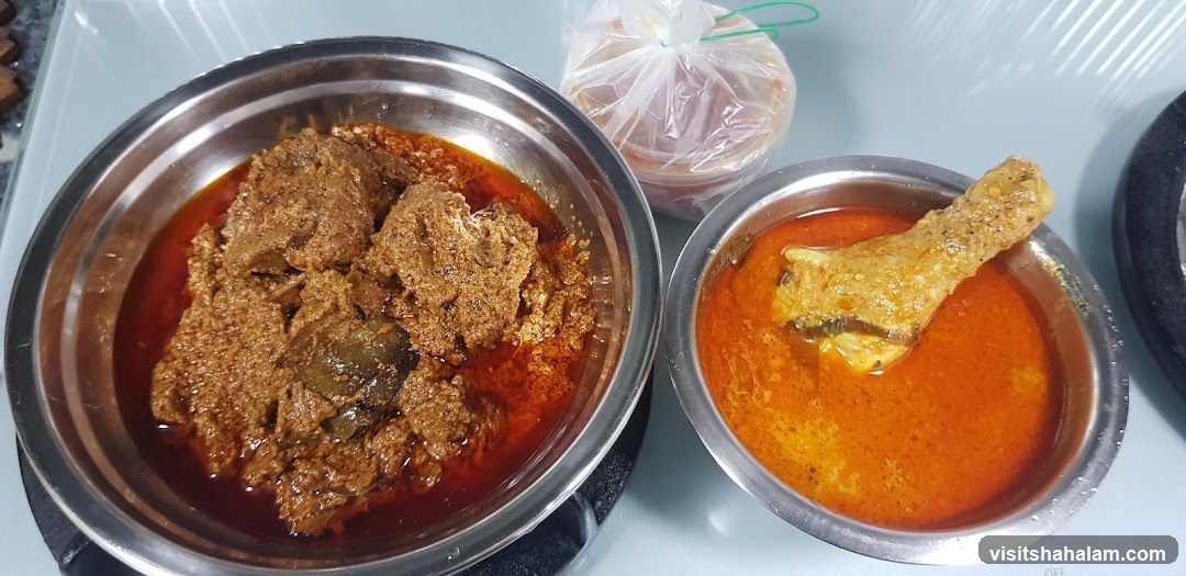 Two bowls of curry