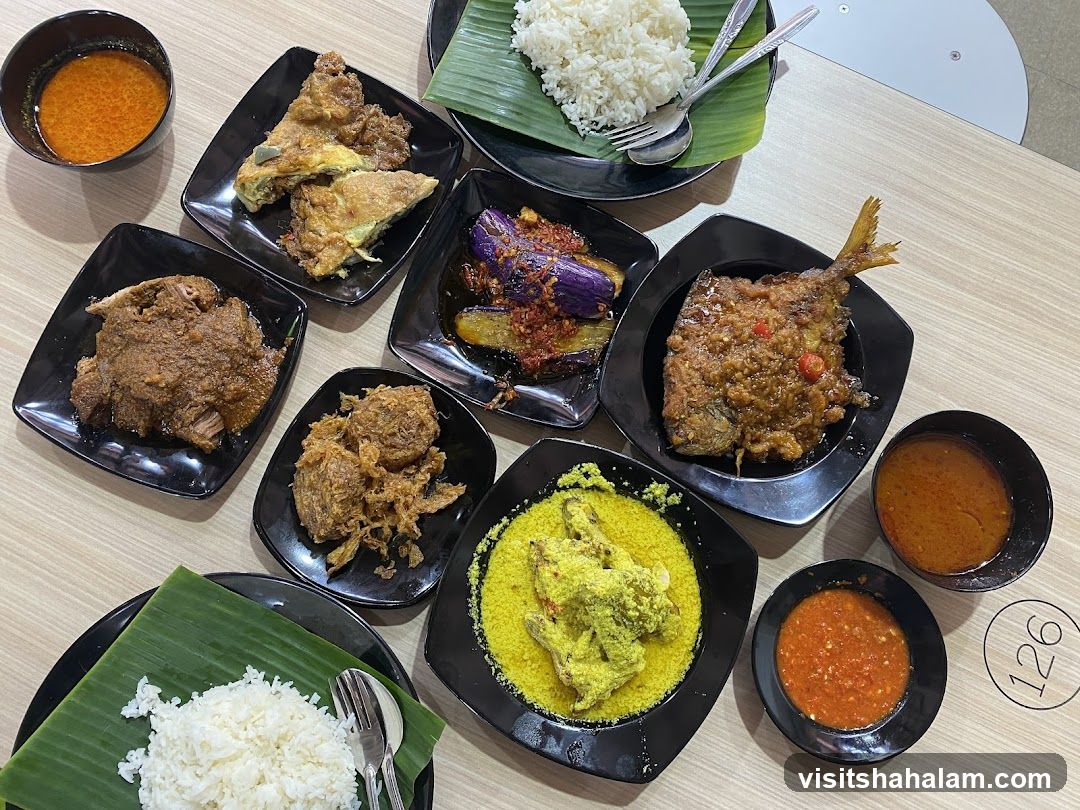 Assortment of Malaysian Dishes