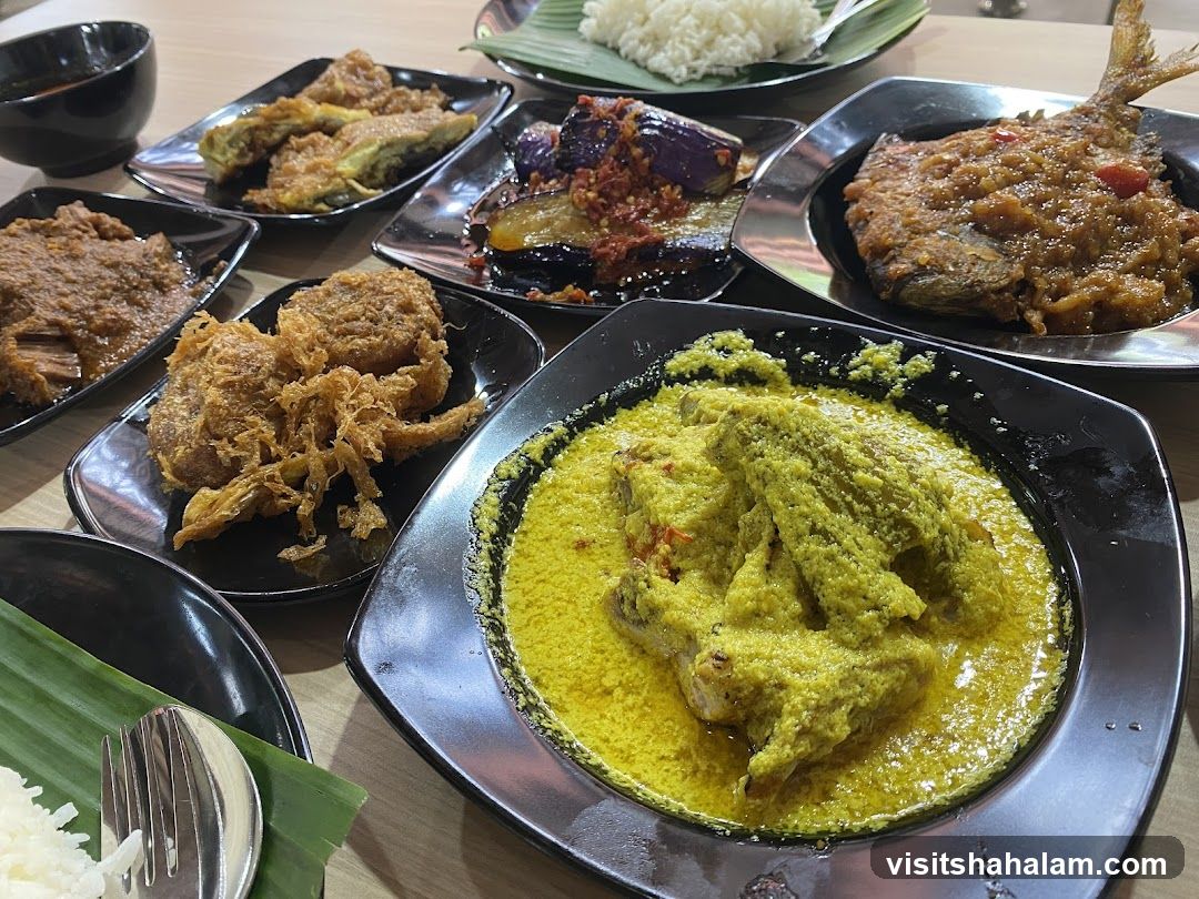 Assortment of Malaysian Dishes