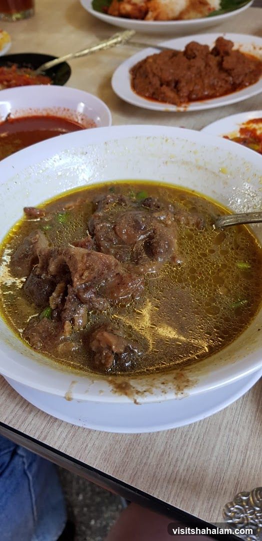 Bowl of Beef Soup
