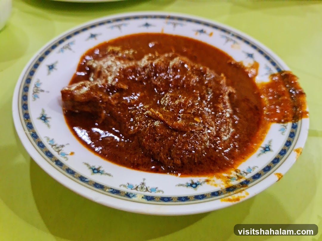 Meat dish in sauce