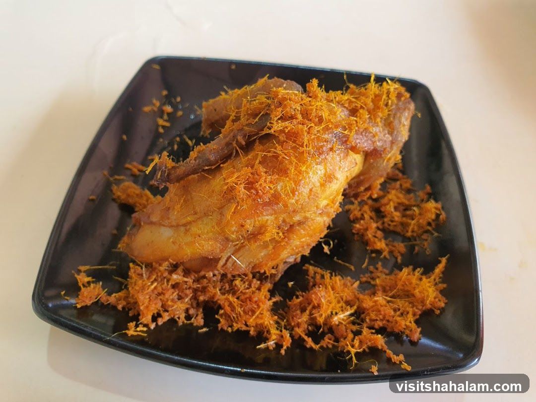 Fried Chicken with Crispy Topping