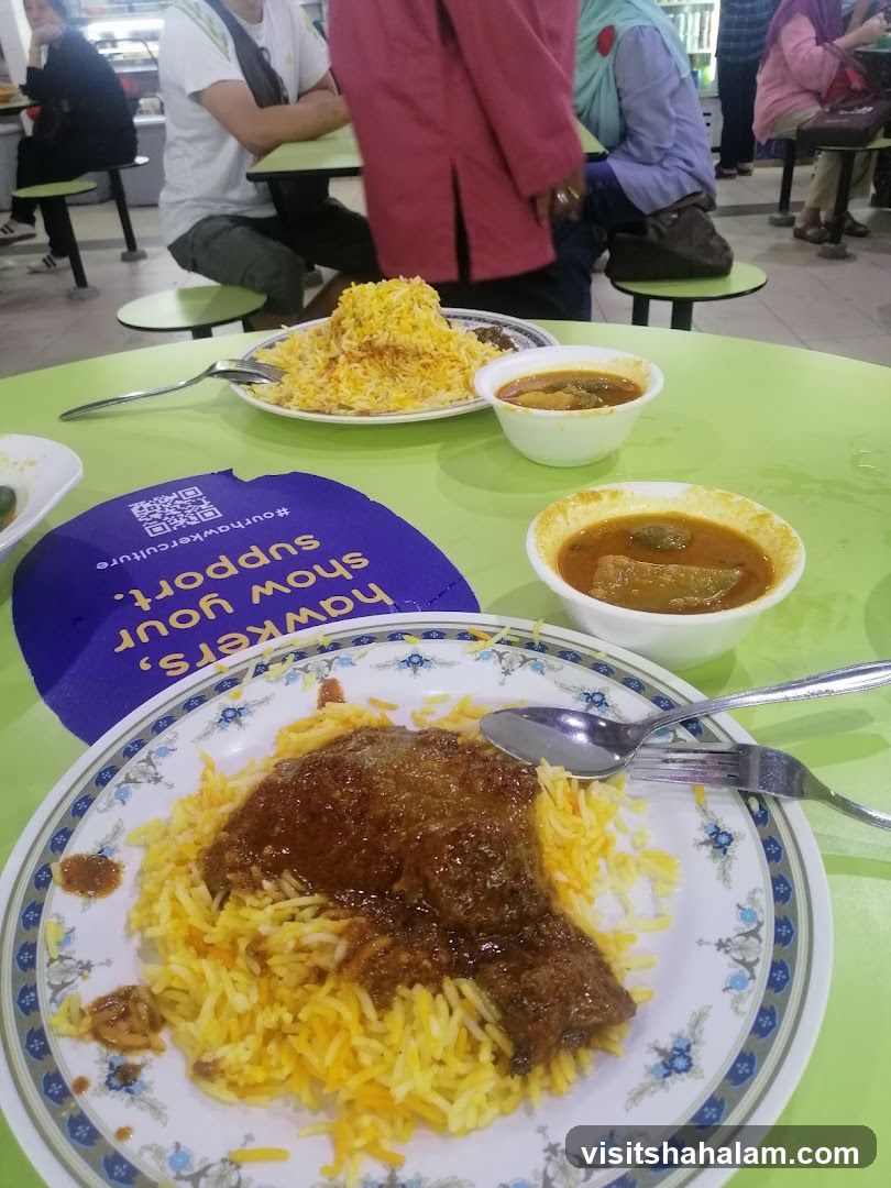 Biryani with Curry