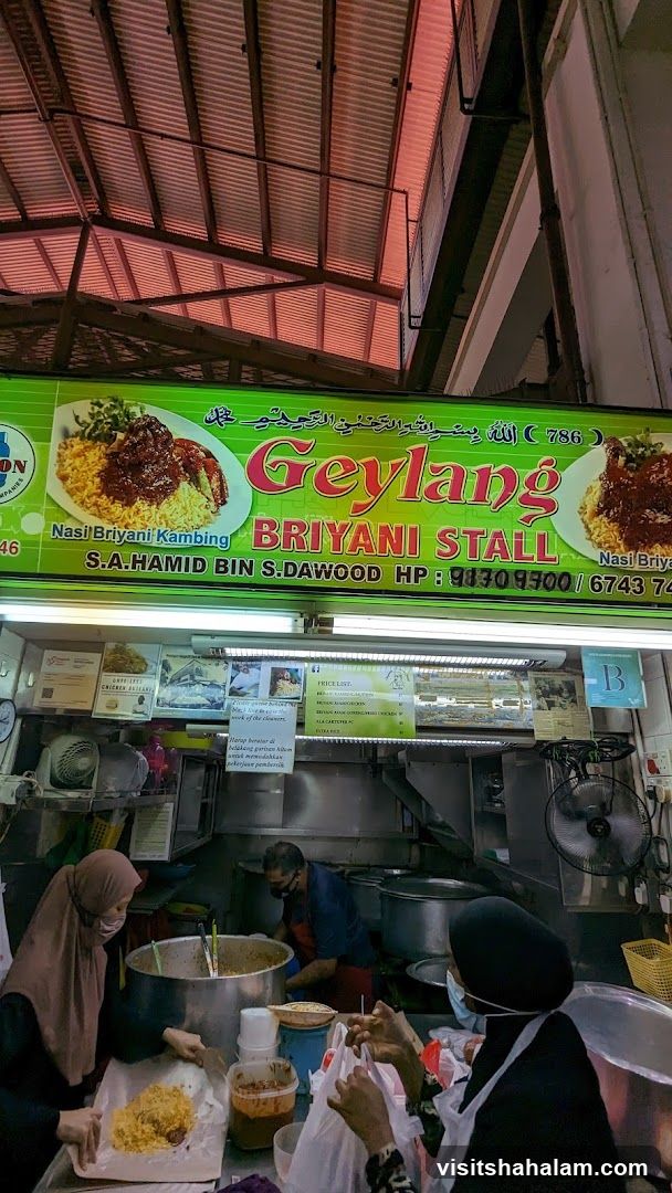 Geylang (Hamid's) Briyani Stall