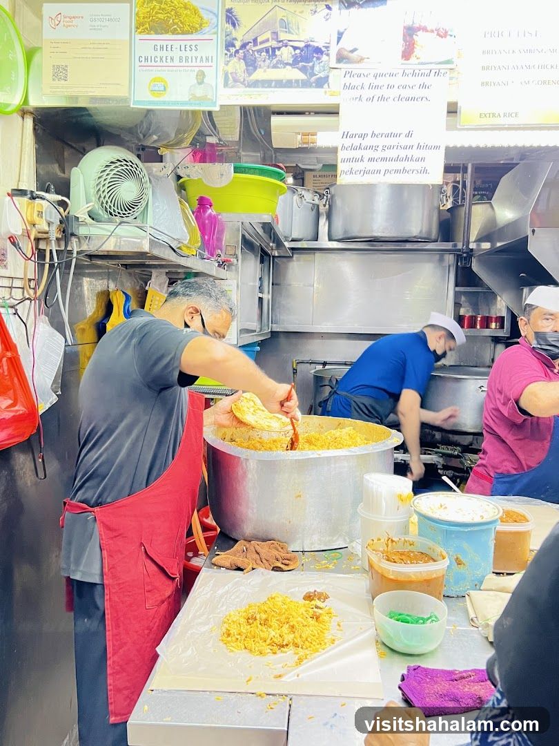 Food Stall Preparation
