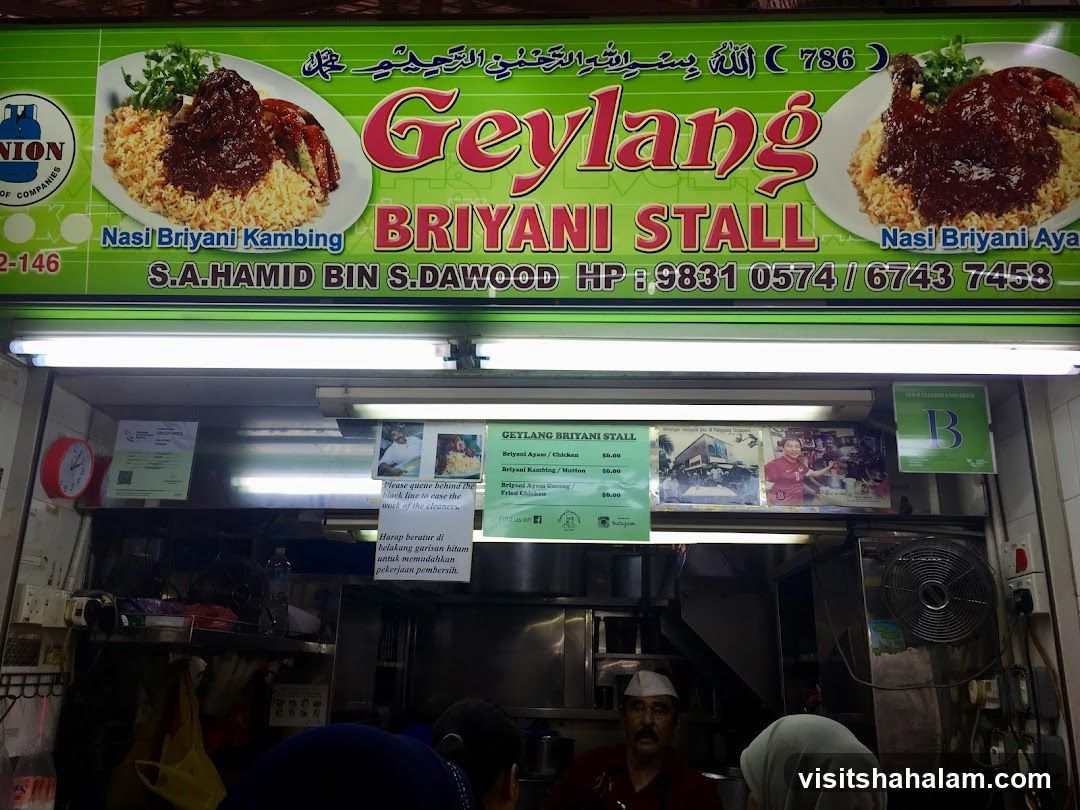 Geylang Biryani Stall