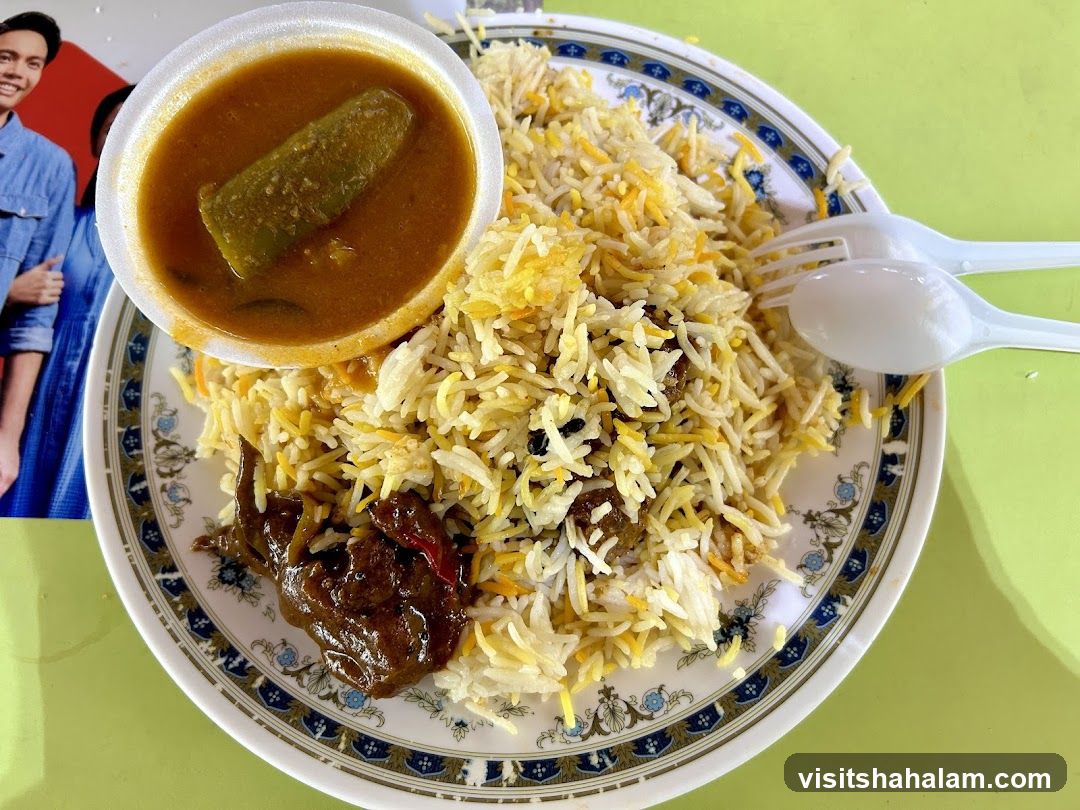 Biryani with Curry