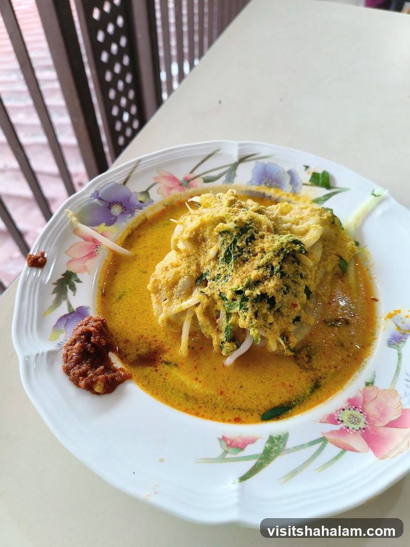 Laksa Dish