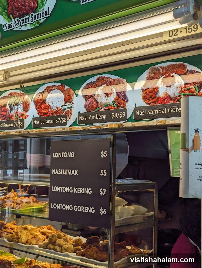 Food Stall Menu