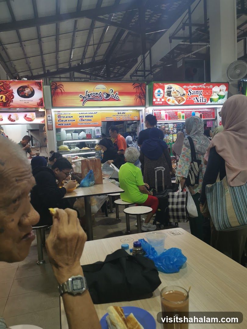 Food Stall in a Market