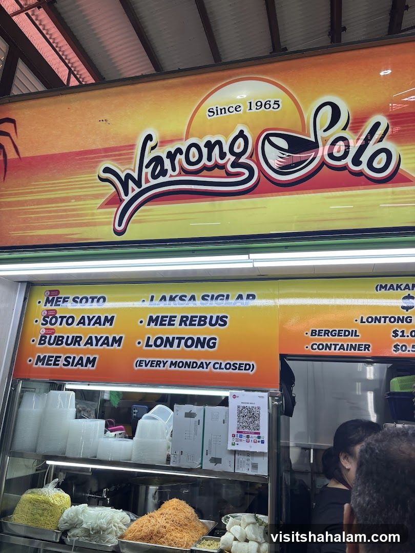 Warong Solo Menu