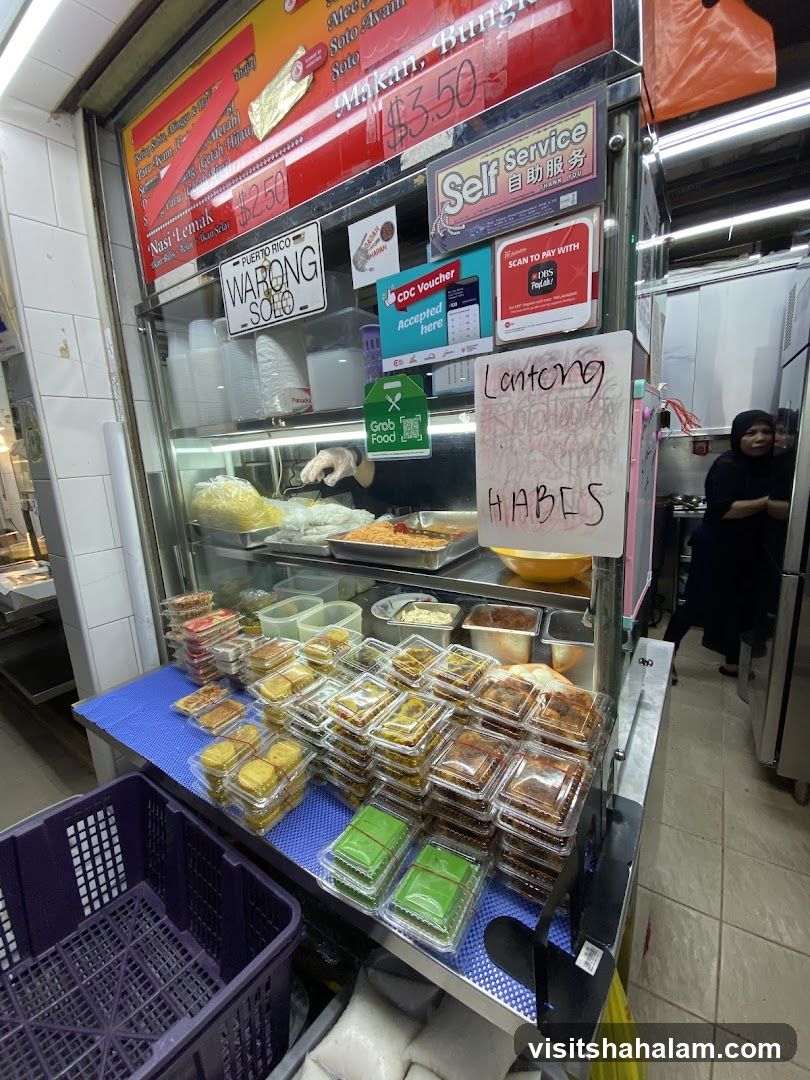 Food Stall Display