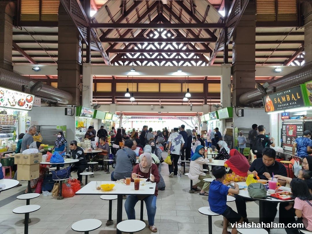 Busy Food Court