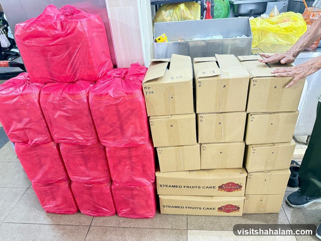 Stacked Boxes and Bags