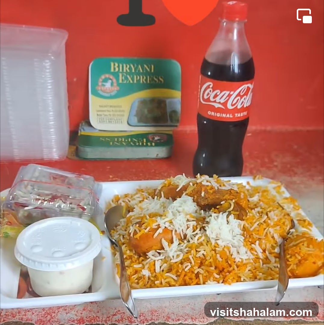 Biryani Meal with Coca-Cola