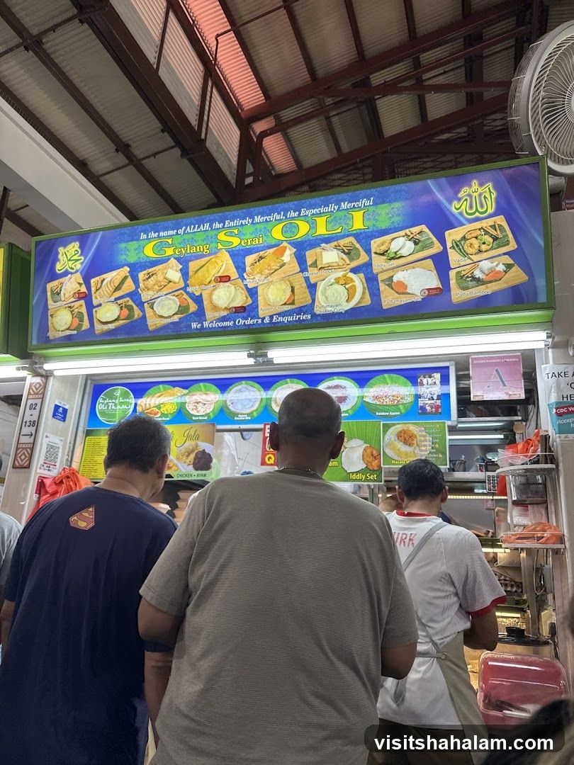 Food Stall Display