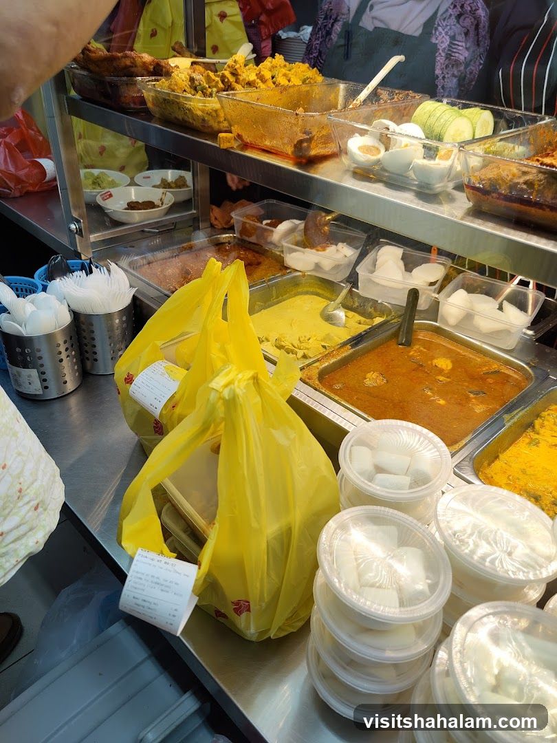 Food Stall Display