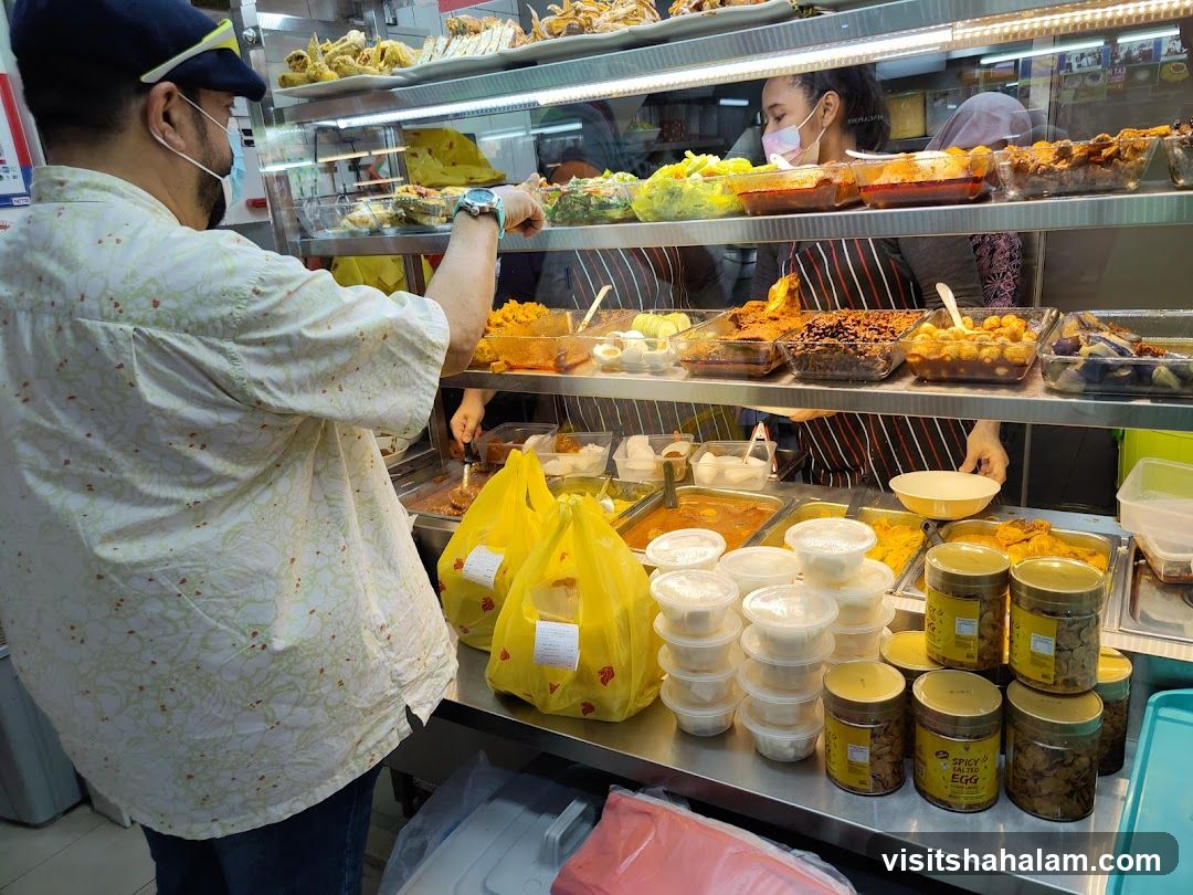 Food Stall Display