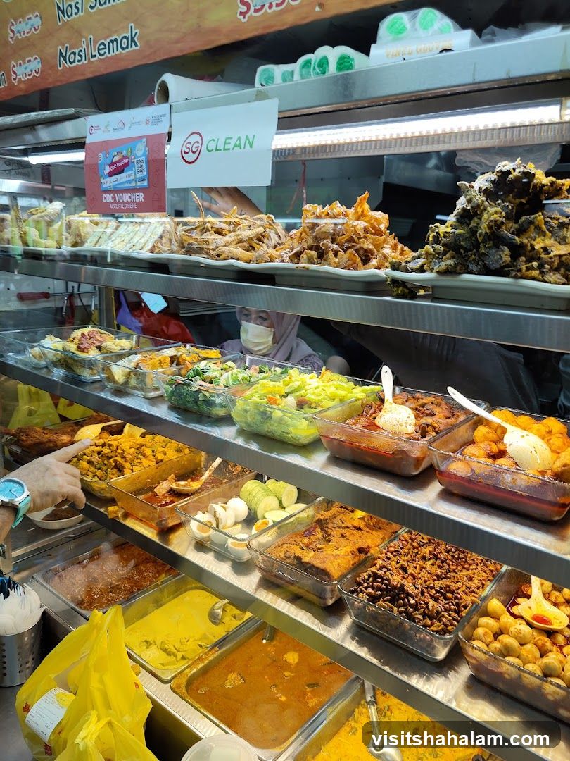 Food Stall Display