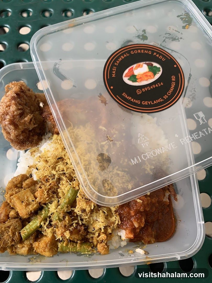 Nasi Sambal Goreng Padu Meal