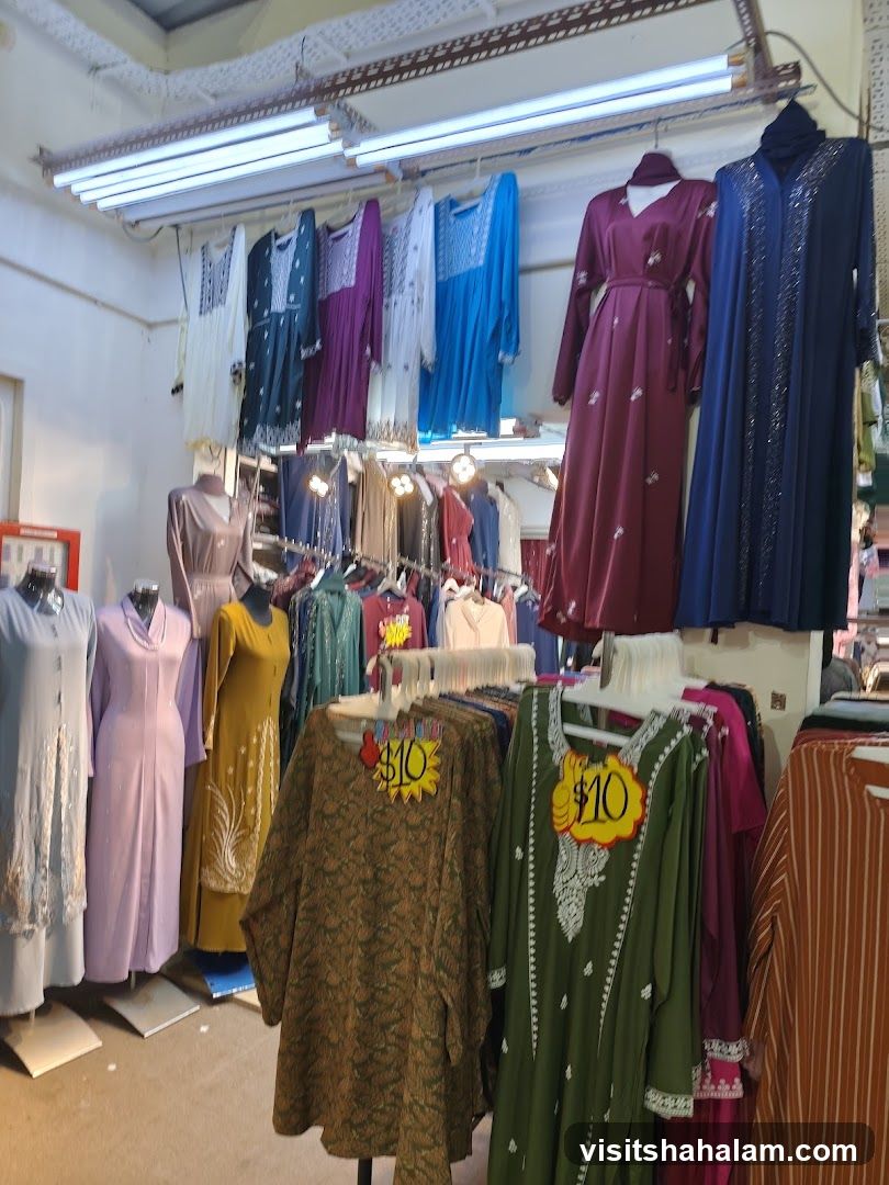 Clothing store display