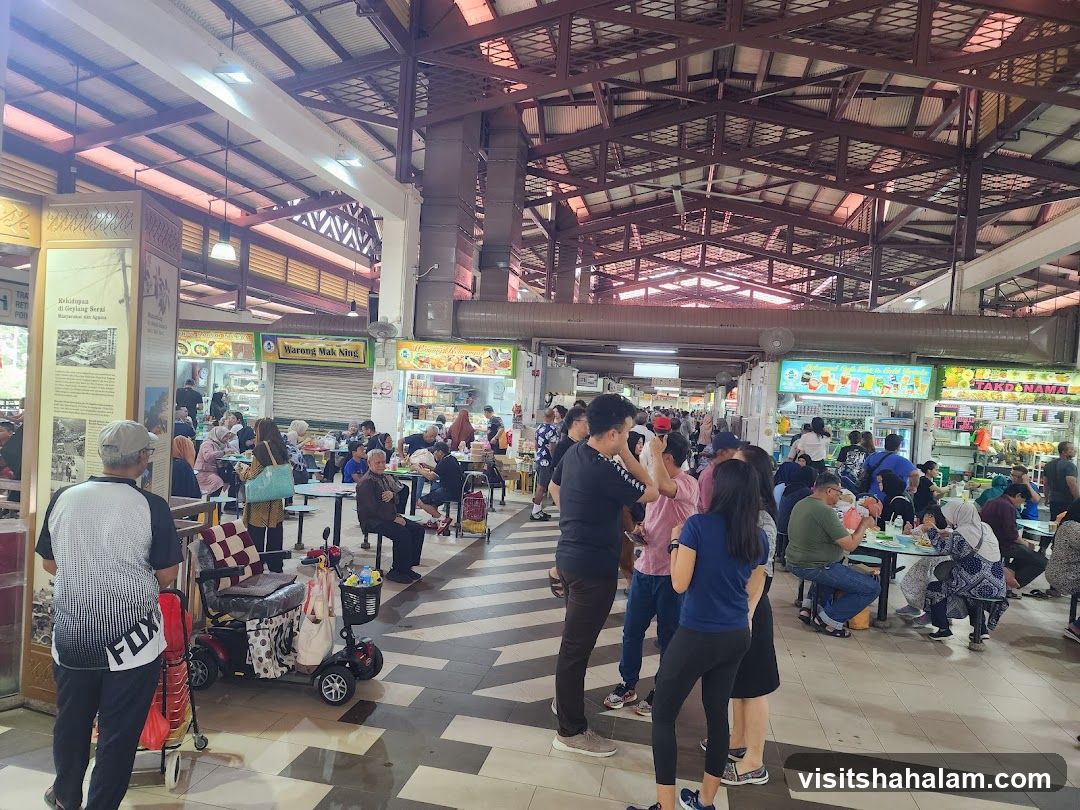 Busy Food Court