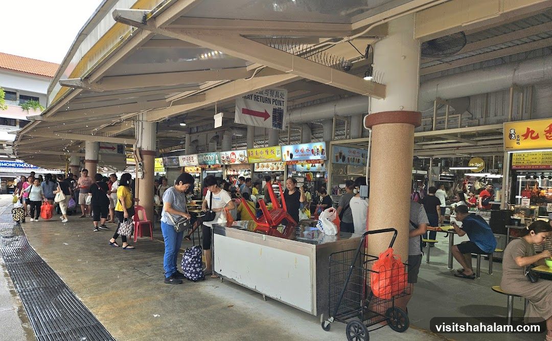 Busy Food Court