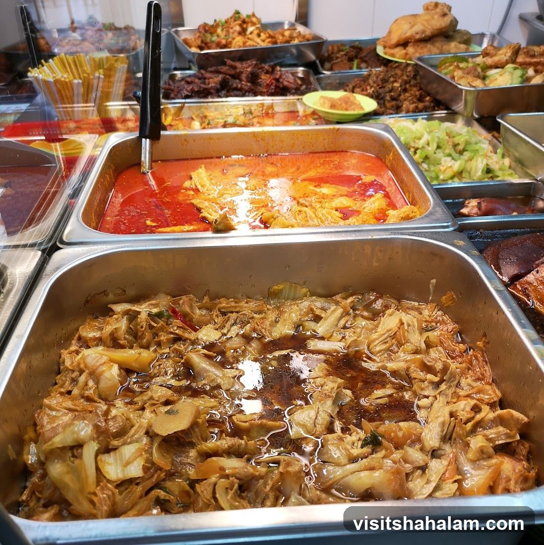 Buffet Food Display