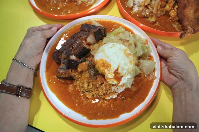 Curry Rice with Pork and Egg