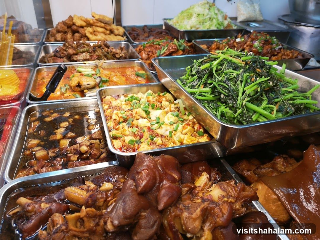 Buffet Food Display