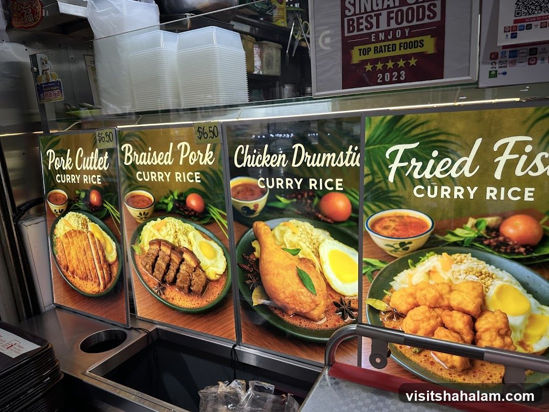 Curry Rice Menu